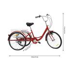 Fiets - Volwassen Driewieler met Mand, Ophalen of Verzenden, Nieuw