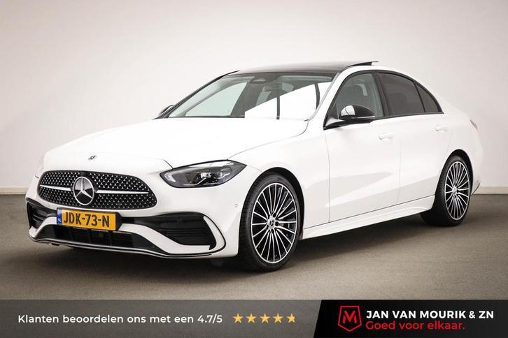 Mercedes-Benz C-klasse 200 Launch Edition AMG Line | PANORAM, Auto's, Mercedes-Benz, Bedrijf, Te koop, C-Klasse, ABS, Achteruitrijcamera