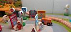 Houten Treinbaan Stad - Playtive, Ophalen, Zo goed als nieuw, Jongen of Meisje