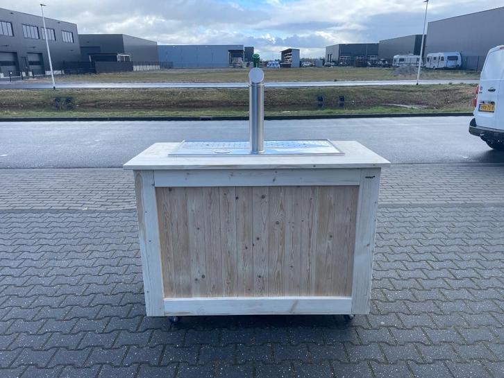 Biertap 1,4m Fusten Koeler (4x20L) | Huren Regio Elburg, Witgoed en Apparatuur, Thuistaps, Overige merken, Ophalen of Verzenden