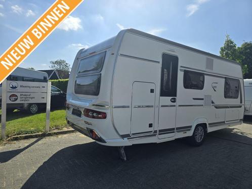 Fendt Saphir 495 SKM + mover + AC + luifel, Caravans en Kamperen, Caravans, Bedrijf, tot en met 5, 1250 - 1500 kg, Treinzit, Fendt
