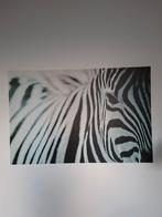 Groot ikea canvas schilderij zebra, Ophalen, Zo goed als nieuw, Schilderij, 100 tot 125 cm
