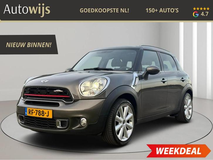 Mini Mini Countryman 1.6 Cooper S|PANO|LEDER|XENON|NAVI|JCW|, Auto's, Mini, Bedrijf, Te koop, Countryman, ABS, Airbags, Airconditioning