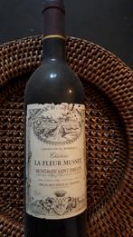 Wijn la fleur Musset 1999 Montagne Saint-Emilion, Verzamelen, Wijnen, Zo goed als nieuw, Ophalen