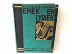 Epiek en lyriek / W.L.M.E. van Leeuwen, Boeken, Ophalen of Verzenden, Zo goed als nieuw, Nederland, W.L.M.E. van Leeuwen