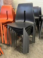 Geweldige terras - kantine stoel stapelbaar professioneel, Ophalen of Verzenden, Nieuw, Kunststof, Stapelbaar