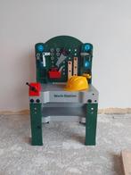 Stoere kinder werkbank met eigen gereedschap., Doe-het-zelf en Verbouw, Werkbanken, Ophalen of Verzenden, Zo goed als nieuw