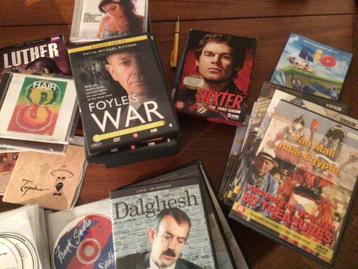 DVD, CD …. Veel, niet geteld beschikbaar voor biedingen
