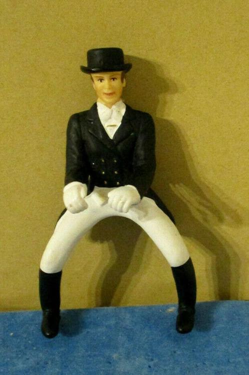 Schleich dressuur ruiter, Verzamelen, Dierenverzamelingen, Gebruikt, Beeldje of Figuurtje, Paard, Verzenden