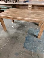 Teakhouten eettafel, Huis en Inrichting, Tafels | Eettafels, Ophalen, 50 tot 100 cm, Zo goed als nieuw, 150 tot 200 cm