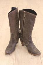 Walk in the park bruingrijze laarzen maat 38, Hoge laarzen, ., Zwart, Ophalen of Verzenden