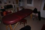 Houten Massage tafel, Sport en Fitness, Massageproducten, Ophalen, Gebruikt, Massagetafel