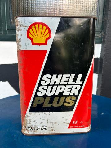 SHELL SUPERPLUS motoroil, 5 liter can beschikbaar voor biedingen