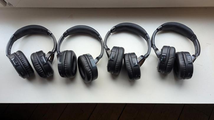 SDDJS HP1 Silent Disco Hoofdtelefoon - 4 stuks, Audio, Tv en Foto, Koptelefoons, Zo goed als nieuw, Over oor (circumaural), Overige merken