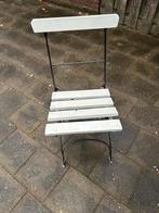 Frans Stoeltje - Bistro Stijl, Tuin en Terras, Ophalen, Gebruikt, Hout, Inklapbaar