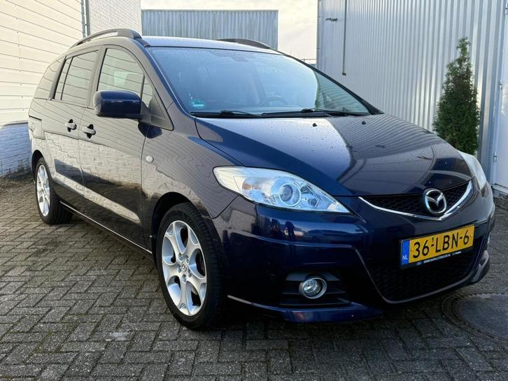 Mazda 5 2.0 Automaat | 7 Persoons | NL-Auto | 1e Eigenaar, Auto's, Mazda, Bedrijf, ABS, Airbags, Airconditioning, Bluetooth, Bochtverlichting