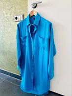 Wibra Ladies Fashion blouse jurk oversized maat L, Nieuw, Blauw, Maat 42/44 (L), Ophalen