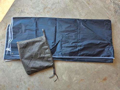 Schuifdak luifel universeel eurotrail 300 x 240 cm blauw, Caravans en Kamperen, Caravan accessoires, Zo goed als nieuw, Ophalen of Verzenden