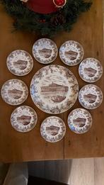 Gebakstel, Huis en Inrichting, Keuken | Servies, Ophalen of Verzenden, Zo goed als nieuw, Overige stijlen