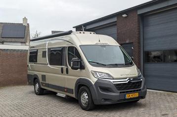 Luxe Pössl Roadcruiser 640 buscamper met lengtebedden