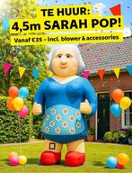 Te huur: Sarah Abraham pop 4,5 meter inclusief blower, Ophalen of Verzenden, Nieuw, Abraham of Sarah