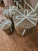Riviera maison  manden, Huis en Inrichting, Woonaccessoires | Schalen en Manden, Ophalen of Verzenden, Rechthoekig, Riet