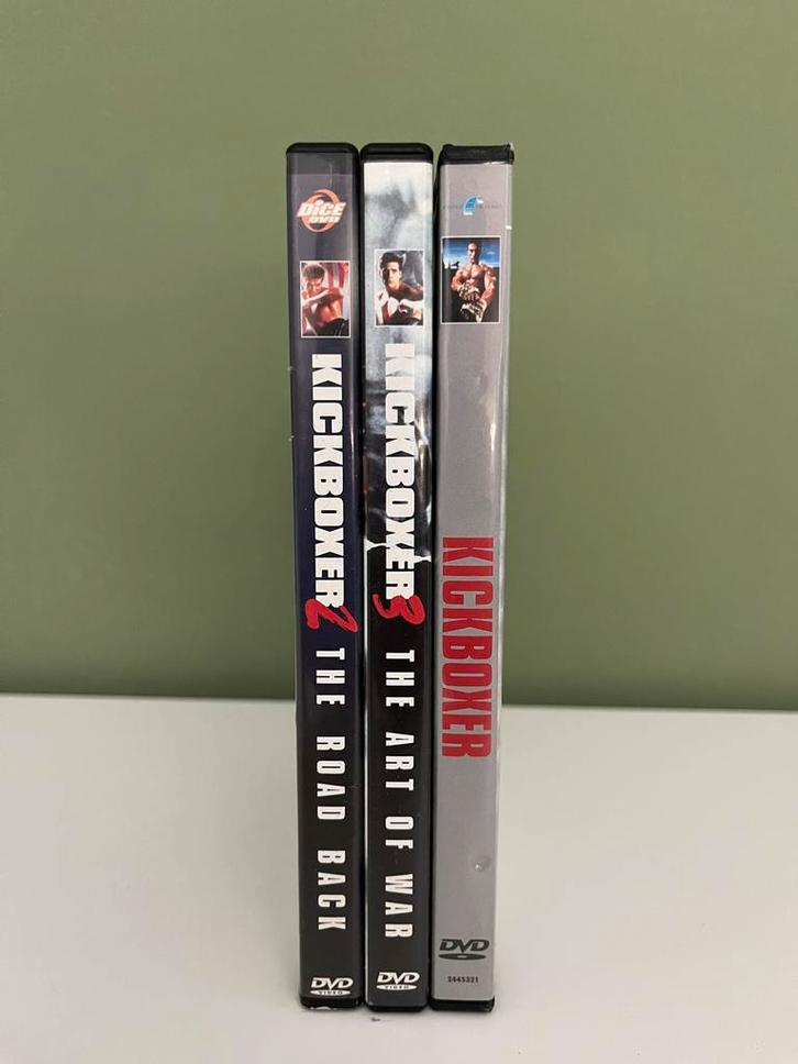 Kickboxer DVD Collectie - 3 Films!, Cd's en Dvd's, Dvd's | Actie, Gebruikt, Actie, Boxset, Vanaf 16 jaar, Ophalen of Verzenden