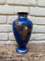 Wedgewood Celestial Dragon blue Lustre vaas/schemerlampvoet, Ophalen of Verzenden