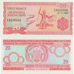 BURUNDI 2007 20 francs #27e UNC, Postzegels en Munten, Bankbiljetten | Afrika, Burundi, Verzenden