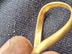 Bodemvondst gouden ring  1 gram, Sieraden, Tassen en Uiterlijk, Ringen, 20 of groter, Ophalen of Verzenden, Zo goed als nieuw