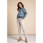Studio Anneloes bonded broek Kate beige grijs maat L, Studio Anneloes, Ophalen of Verzenden, Maat 42/44 (L), Lang
