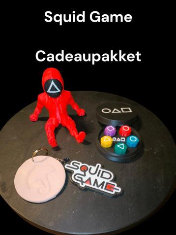  Super uniek gaaf cadeaupakket van Squid games !!!  beschikbaar voor biedingen