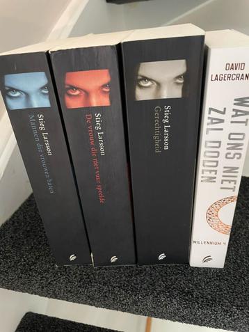 Stieg Larsson millennium trilogie beschikbaar voor biedingen