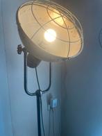 Industriële Vloerlamp met Metalen Kooi, Ophalen, Gebruikt, Metaal, 150 tot 200 cm