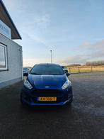Ford Fiësta ST-Line 1.0 Ecoboost 150pk 2016 Blauw panodak, Auto's, Stof, Zwart, 150 pk, Blauw