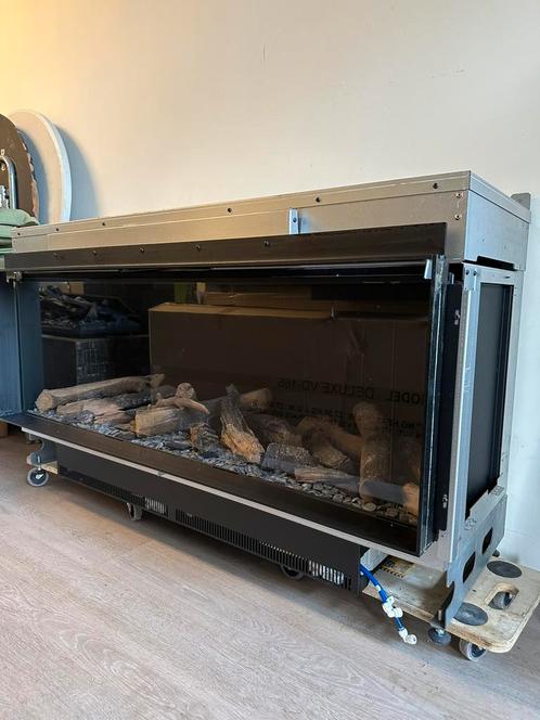 e-MatriX Linear 1300-400 I waterdamphaard Elektrischehaard, Huis en Inrichting, Haarden, Zo goed als nieuw, Elektrische haard