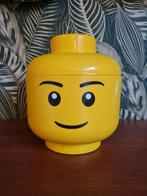 Lego Bewaardoos / Legohoofd, Kinderen en Baby's, Speelgoed | Duplo en Lego, Ophalen of Verzenden, Zo goed als nieuw, Losse stenen