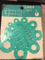 Linex 1112 T bout- moer sjabloon  nieuw, Hobby en Vrije tijd, Tekenen, Ophalen of Verzenden, Nieuw, Overige typen