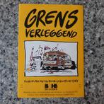 Vintage sticker strip Edwin Kerkx Grens verleggend scheur, Verzamelen, Stickers, Ophalen of Verzenden, Zo goed als nieuw