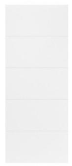 Arne & Bodil binnendeur wit afgelakt, Ophalen, Kunststof, 80 tot 100 cm, Binnendeur