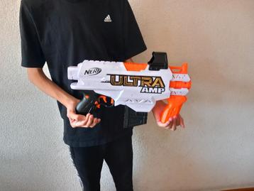 Nerf Ultra AMP Blaster - Zo Goed Als Nieuw! beschikbaar voor biedingen