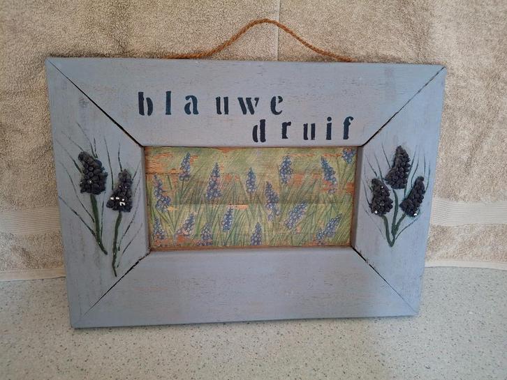 Houten wandbord, Huis en Inrichting, Woonaccessoires | Wanddecoraties, Nieuw, Ophalen of Verzenden