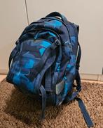Schoolrugzak Satch Match 30 +5 blauw camouflage, Sieraden, Tassen en Uiterlijk, Ophalen of Verzenden, Gebruikt, Overige merken