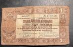 Zilverbon Fl 1 1938, Postzegels en Munten, Bankbiljetten | Nederland, Ophalen of Verzenden, 1 gulden, Los biljet