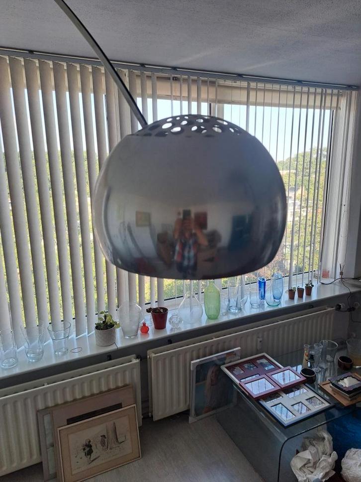 Flos Arco. Vloerlamp. Booglamp. Achille & Pier Giacomo Casti, Huis en Inrichting, Lampen | Vloerlampen, Gebruikt, 150 tot 200 cm
