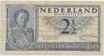 Nederland 2,5 Gulden 1949 Juliana 3 letters, Ophalen of Verzenden, 2½ gulden, Los biljet