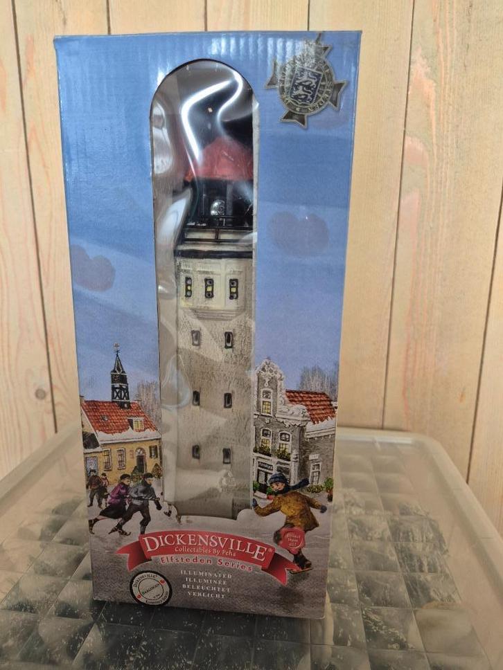 Kerstdorp  vuurtoren Harlingen, Diversen, Kerst, Zo goed als nieuw, Ophalen of Verzenden