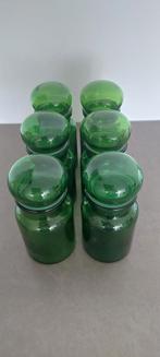 Vintage, retro apothekerspotten, Huis en Inrichting, Keuken | Potten en Pannen, Ophalen, Zo goed als nieuw, Glas, Pot, Bus of Blik