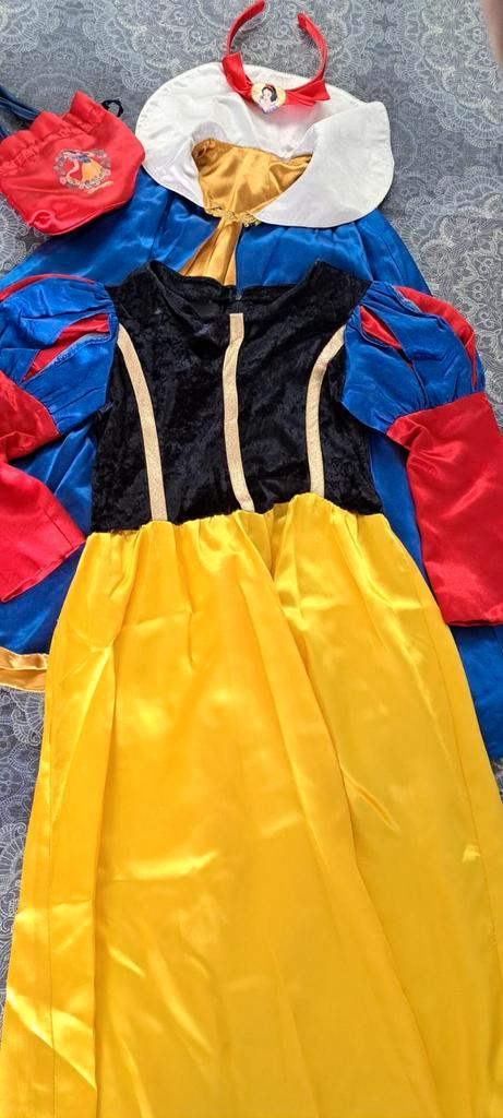 Sneeuwwitje Verkleedset Disneyland Parijs maat 134-140, Kinderen en Baby's, Carnavalskleding en Verkleedspullen, Gebruikt, Meisje