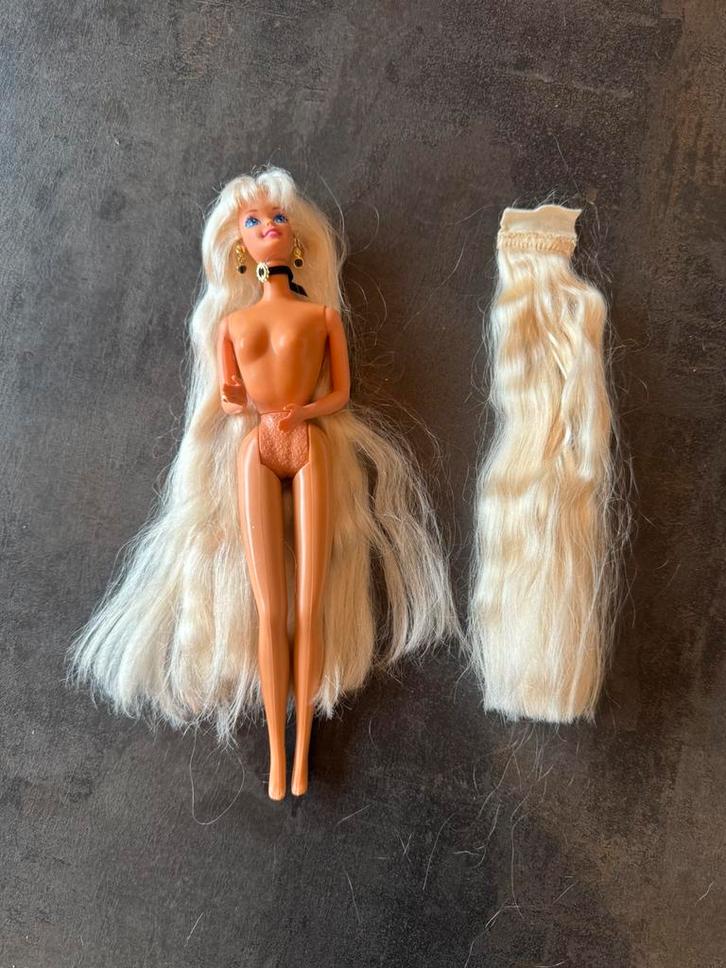 Barbie cut en style nude vintage 90s, Verzamelen, Poppen, Gebruikt, Pop, Ophalen of Verzenden